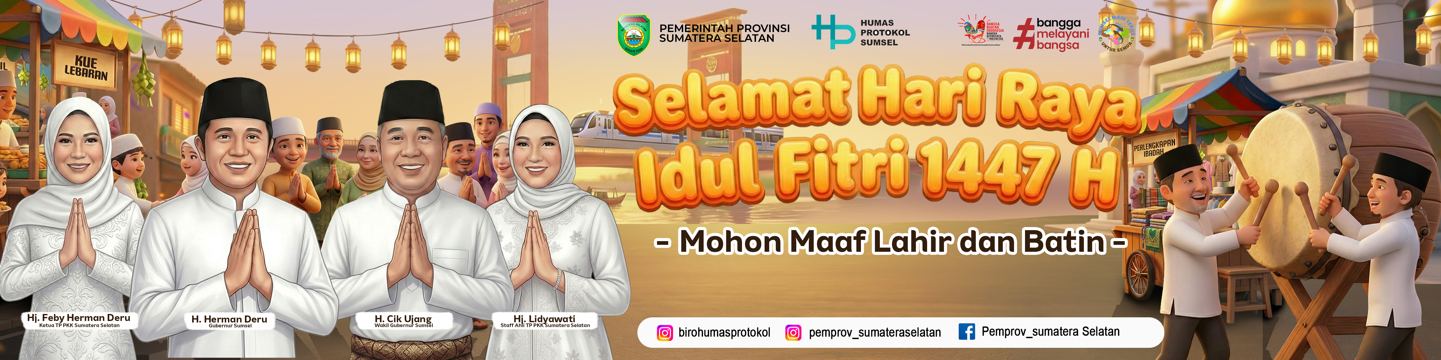 BANNER PEMPROV IDUL FITRI 2026 BANNER PEMPROV IDUL FITRI 2026