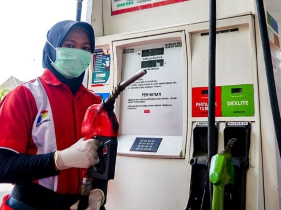 Tahun Baru 2024, Harga BBM Nonsubsidi di SPBU Pertamina Wilayah Sumsel Rata-rata Turun Rp 1.000 per Liter