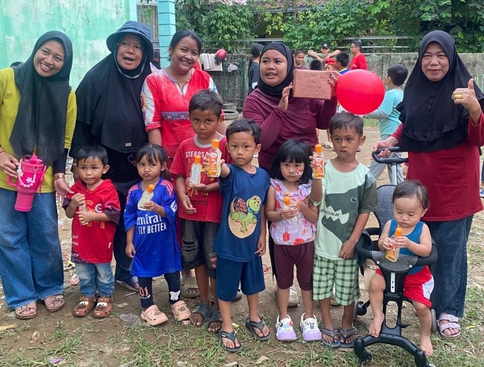 SERU! Warga RT 19 Kelurahan Pahlawan Antusias Ramaikan Lomba Perayaan HUT RI ke-80 