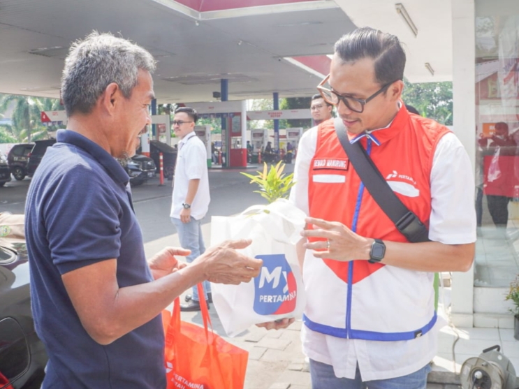 Hari Pelanggan Nasional, Pertamina Patra Niaga Sumbagsel Tawarkan MyPertamina Tebar Hadiah, Gratis 1 Liter BBM