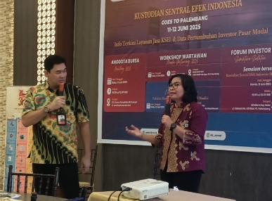 Investor Pasar Modal Terbanyak di Indonesia, KSEI Sebut Sumsel Peringkat 8 Nasional, Aset Rp 17 Triliun Lebih