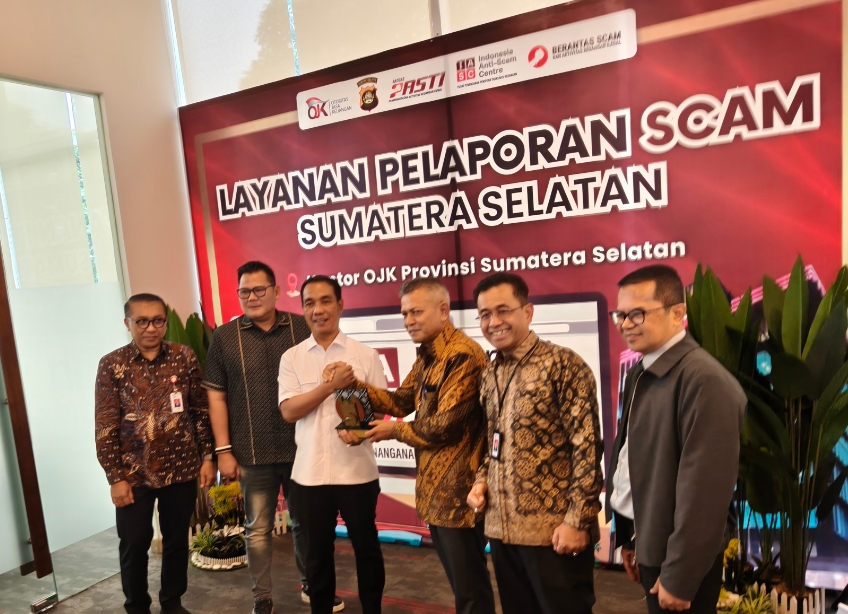 OJK Canangkan Gerakan Sumsel Anti Scam, Dana Korban Scam Rp541 Juta Berhasil Dikembalikan