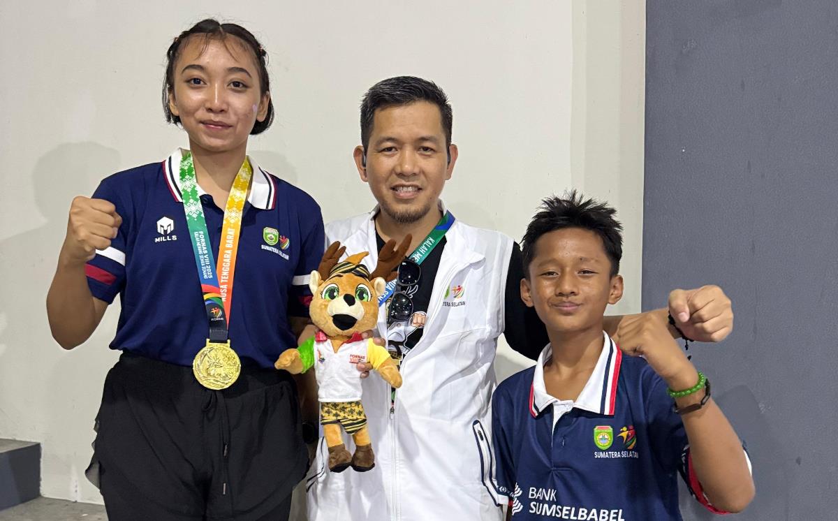 2 Atlet INATKF Raih 2 Medali Emas di Fornas NTB