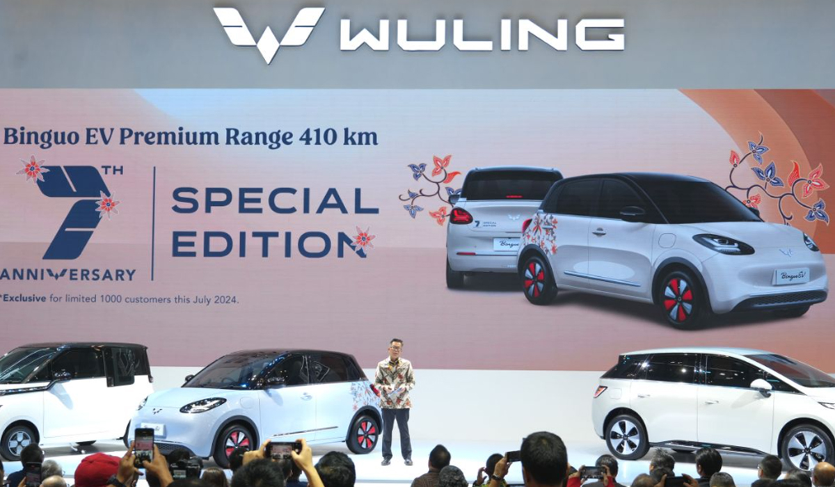 Wuling Hadirkan BinguoEV Edisi Spesial HUT ke-7 di GIIAS 2024, Terbatas Hanya Tersedia 1.000 Unit 