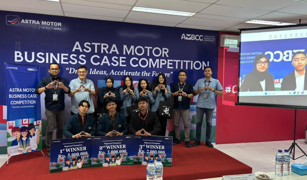Ini Daftar Nama dan Asal Pemenang Astra Motor Business Case Competition Tingkat Regional Sumsel