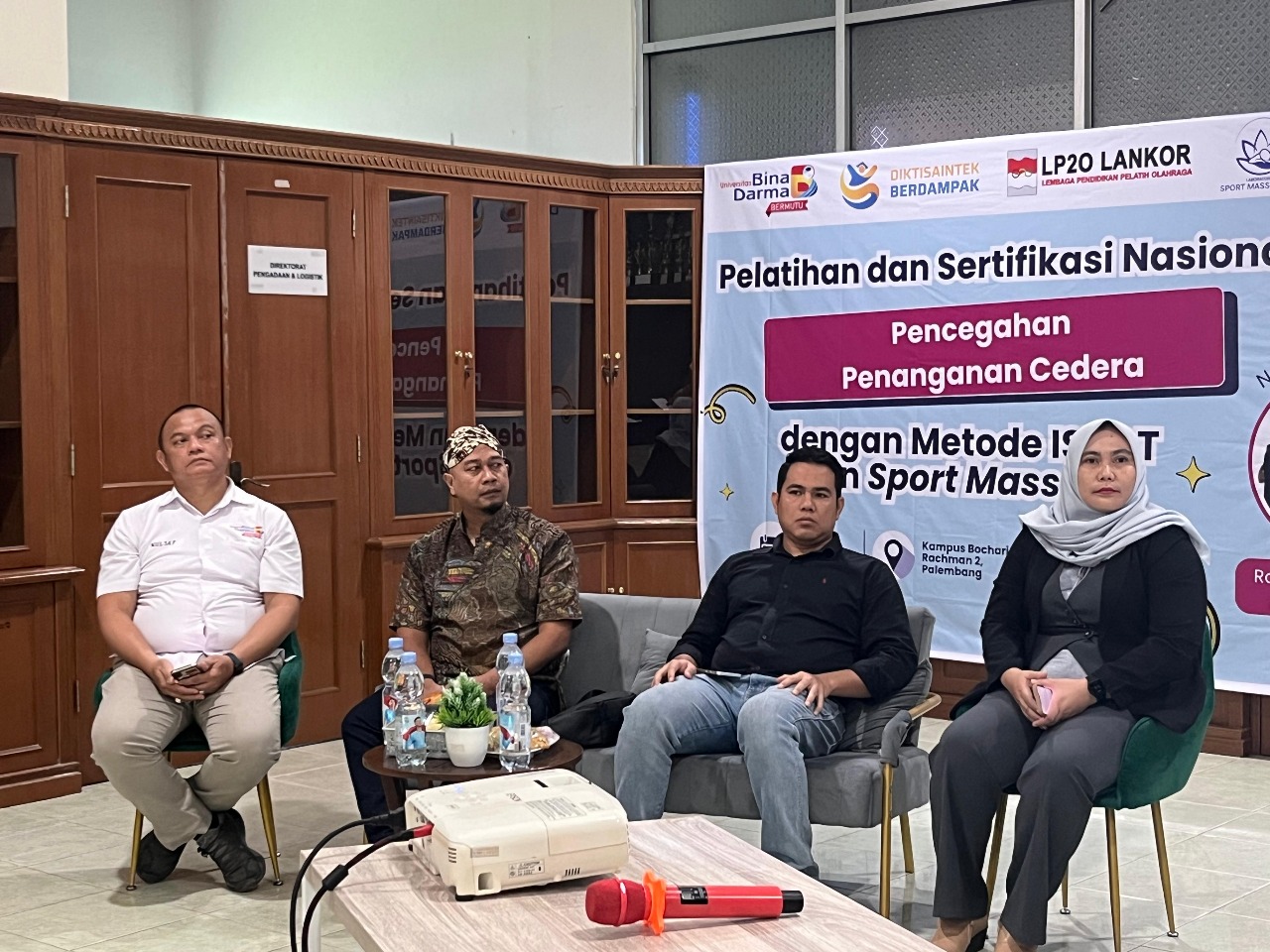 UBD Sukses Gelar Pelatihan Sertifikasi Nasional Pencegahan dan Penanganan Cedera Olahraga