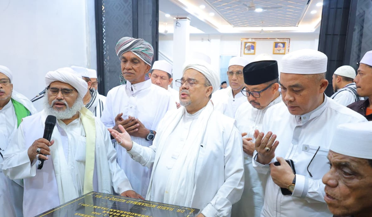 Diresmikan Habib Rizieq, Ini Lokasi Sekretariat DPD FPI Sumsel yang Baru