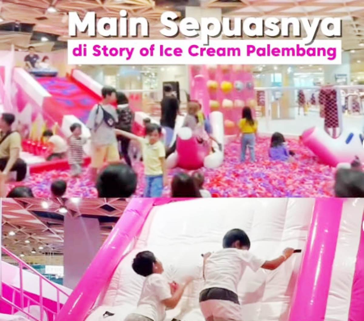 Hari Ini 7 Agustus, Main Sepuasnya Dunia Ice Cream di Palembang Square Mall