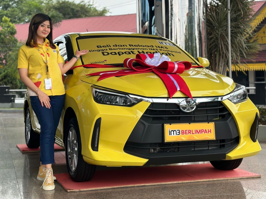 Wow! Indosat Sumatera Tawarkan Program Undian BeRLimPah Berhadiah 1 Unit Mobil