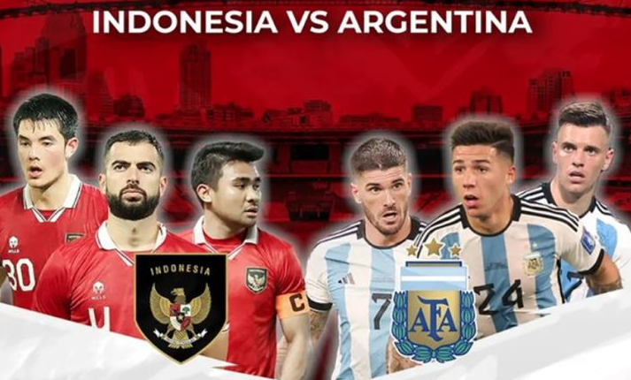 Jangan Lewatkan Laga Indonesia VS Argentina, Berikut Prediksi Pertandingan dan Link Live Streamingnya