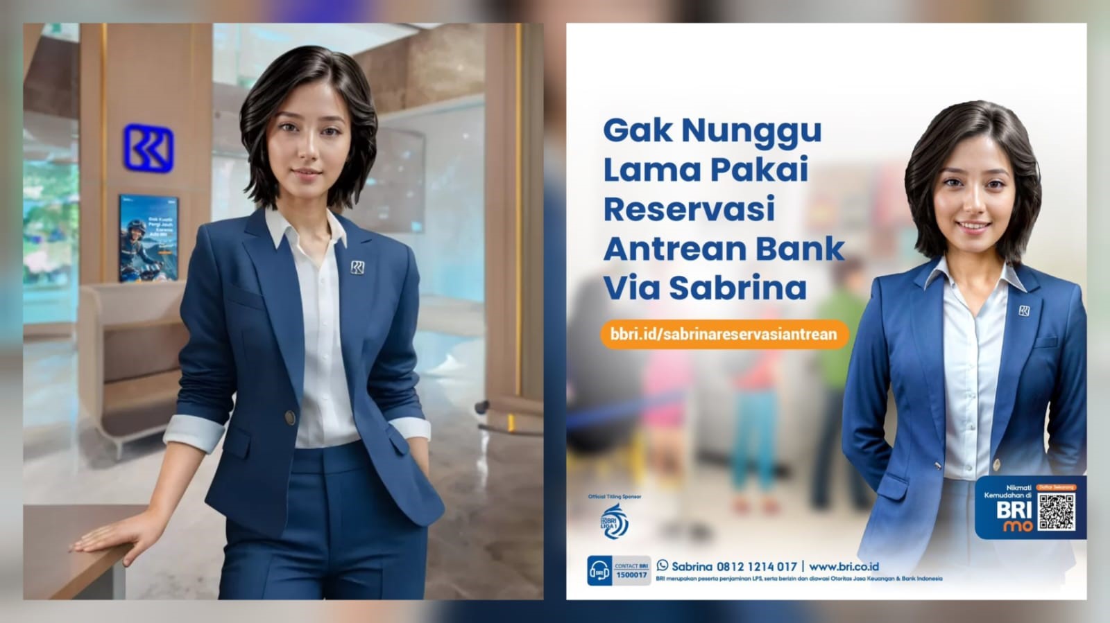 Gak Nunggu Lama, Pakai Reservasi Antrian BRI via Sabrina