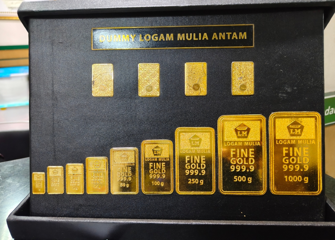 Harga Emas Antam Hari Ini Melejit Rp 102 Ribu, Logam Mulia Ukuran 1 Gram Kembali ke Level Rp 2,9 Juta