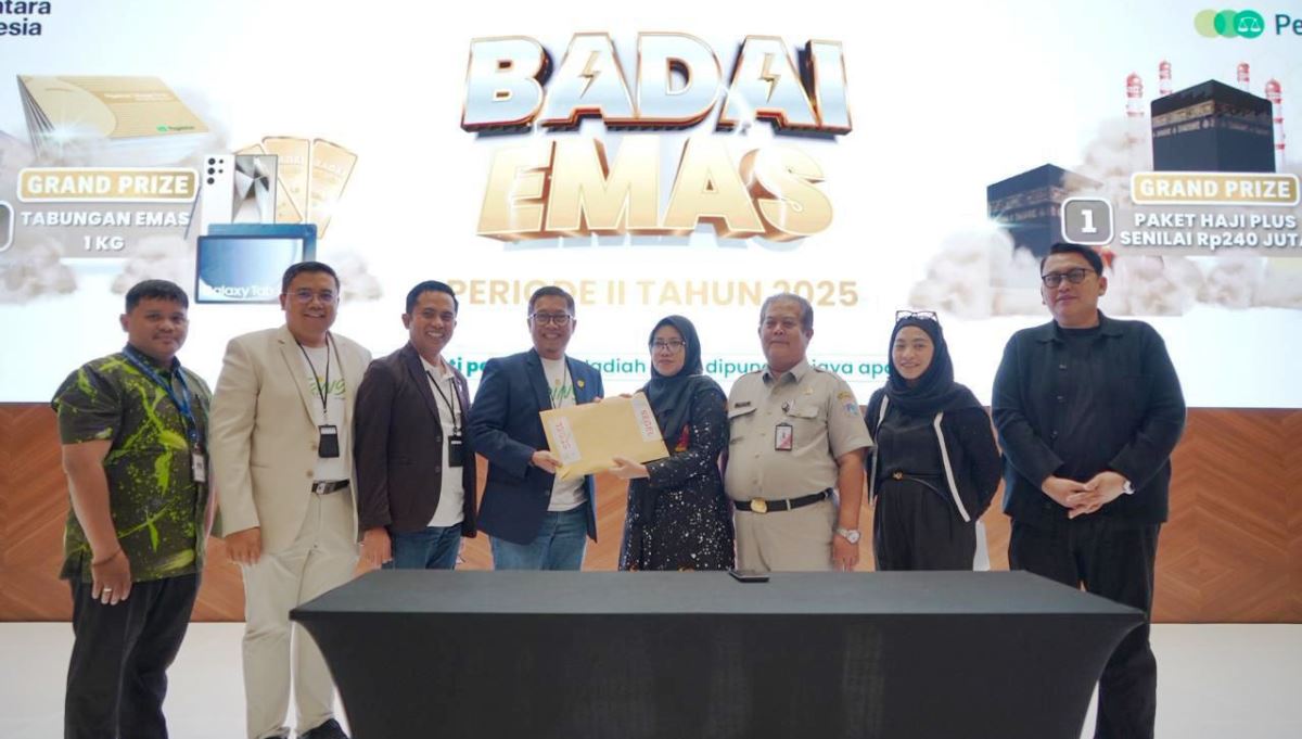 Umumkan Pengundian Badai Emas Periode II Tahun 2025, Pegadaian Terus Perkuat Ekosistem Emas