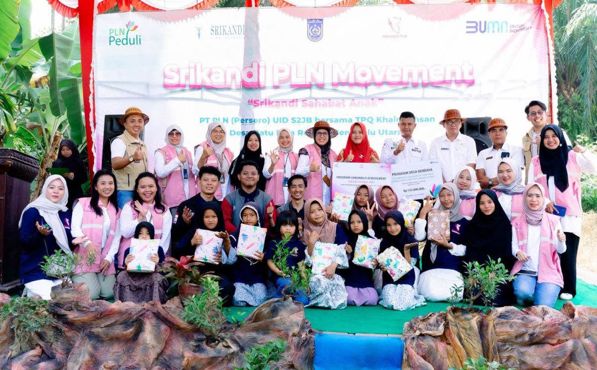 Tingkatkan Pendidikan Anak di TPQ Khairul Ihsan Bengkulu Utara, Srikandi PLN Gelar Srikandi Sahabat Anak