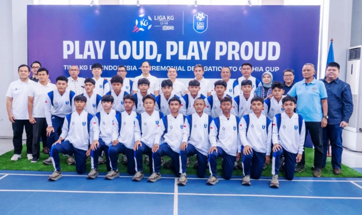 BRI dan Liga Kompas Melepas Keberangkatan Tim LKG BRI ke Piala Dunia Remaja “Gothia Cup” di Swedia