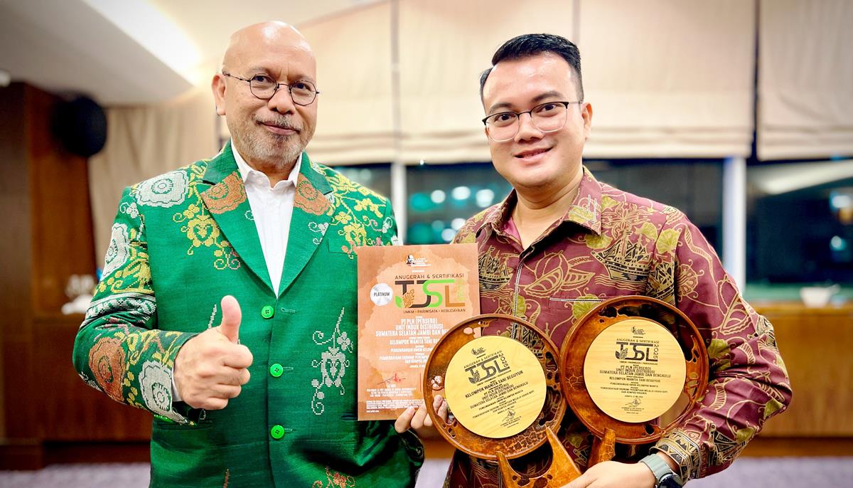 PLN UID S2JB Raih Penghargaan Nasional Atas Keberhasilan Membina UMKM Kelompok Wanita Tani Beguyur