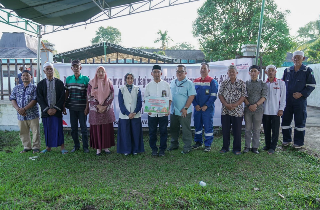 Wujud Syukur Idul Adha 1446 H, Kilang Pertamina Plaju Bagi Hewan Kurban, Rincian 68 Sapi dan 2 Kambing