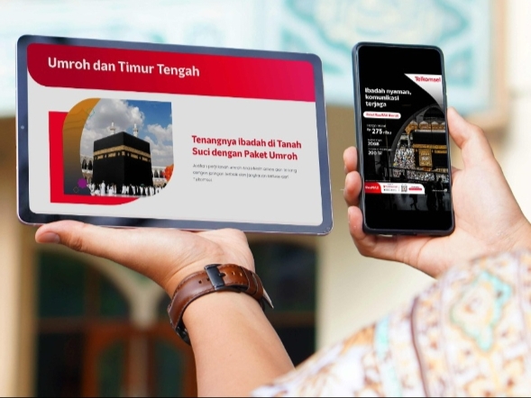 Telkomsel Perkenalkan Paket RoaMAX Umroh Terbaru, Cek Harga dan Kuota Ditawarkan