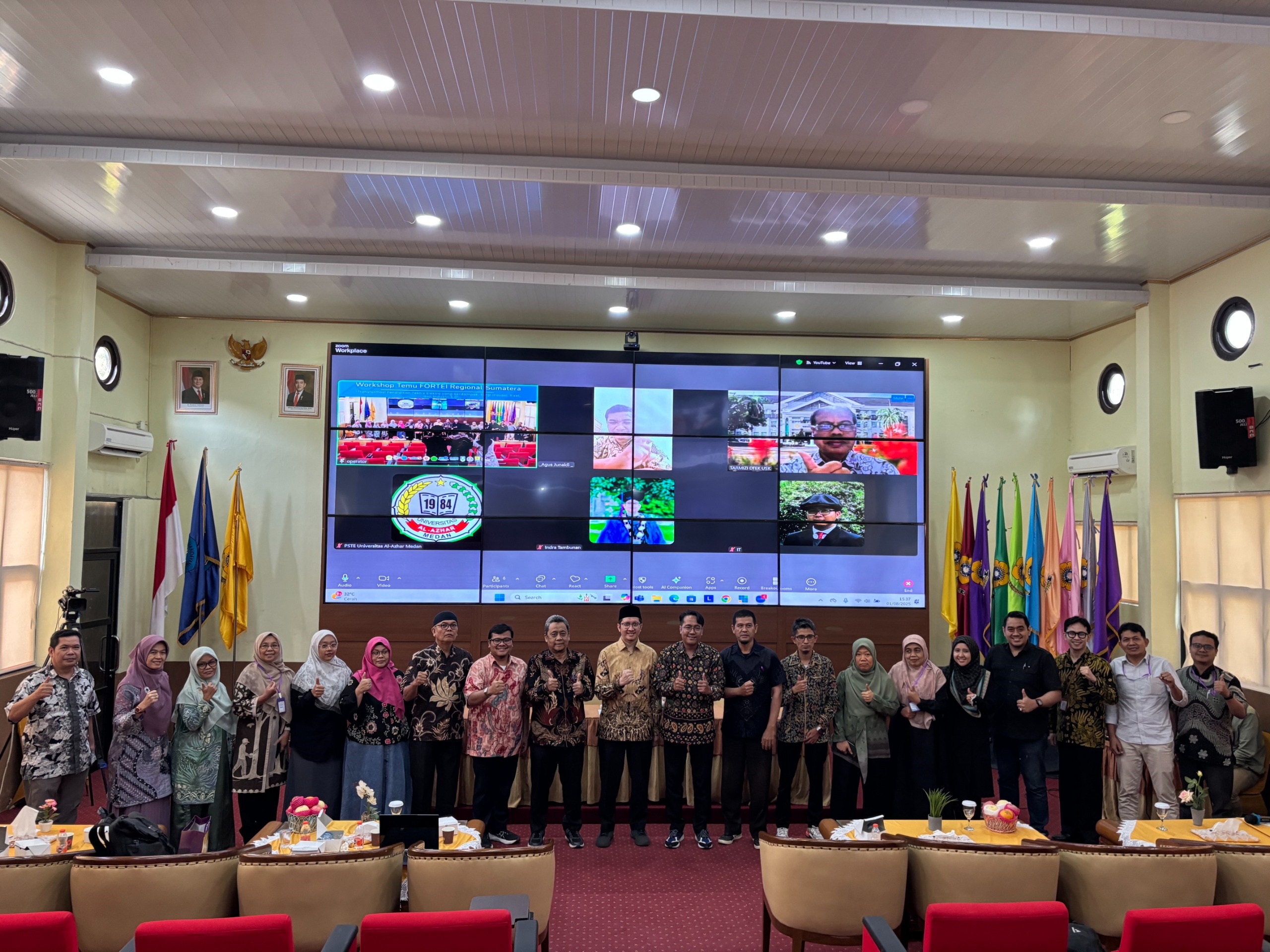 UBD Hadiri Munas FORTEI Regional I Sumatera Tahun 2025