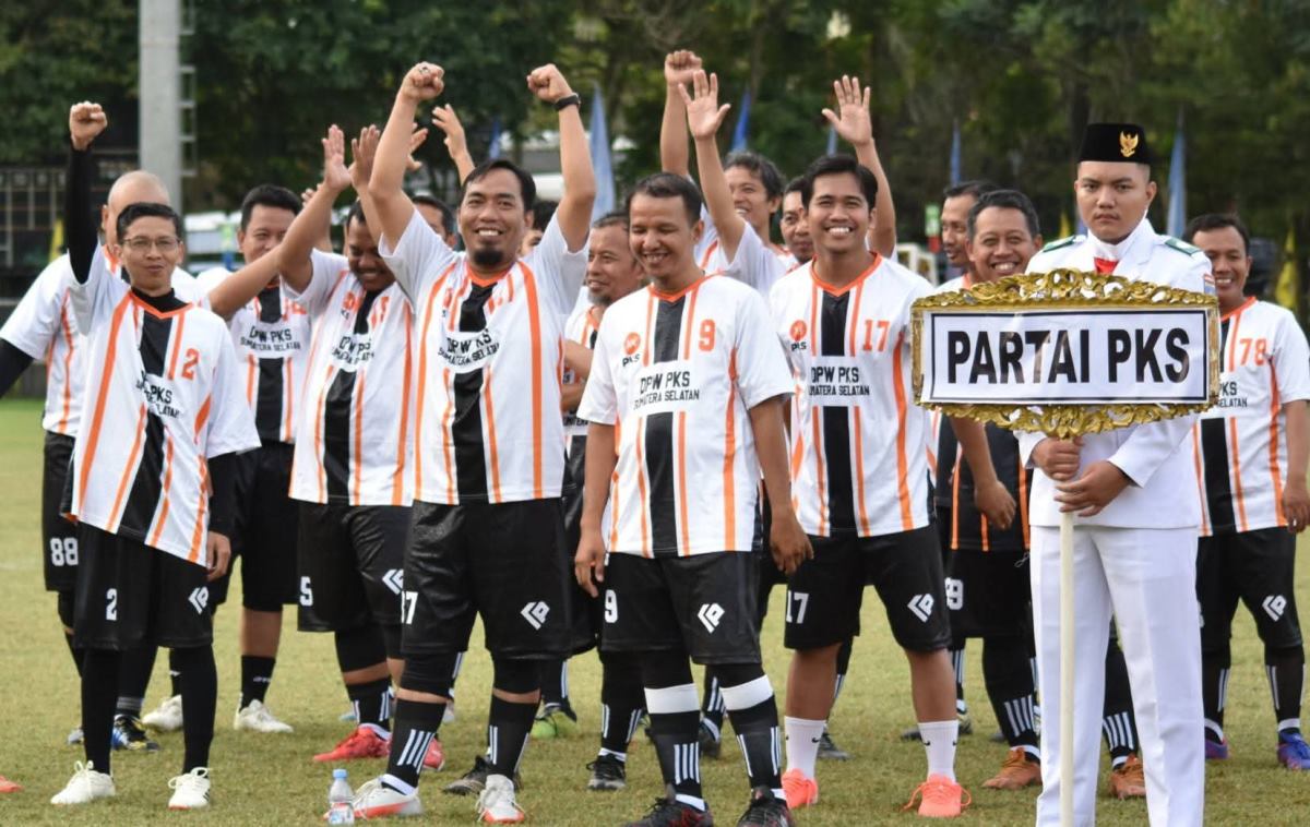 PKS Juara 3 Turnamen Sepakbola Antar Parpol Provinsi Sumsel
