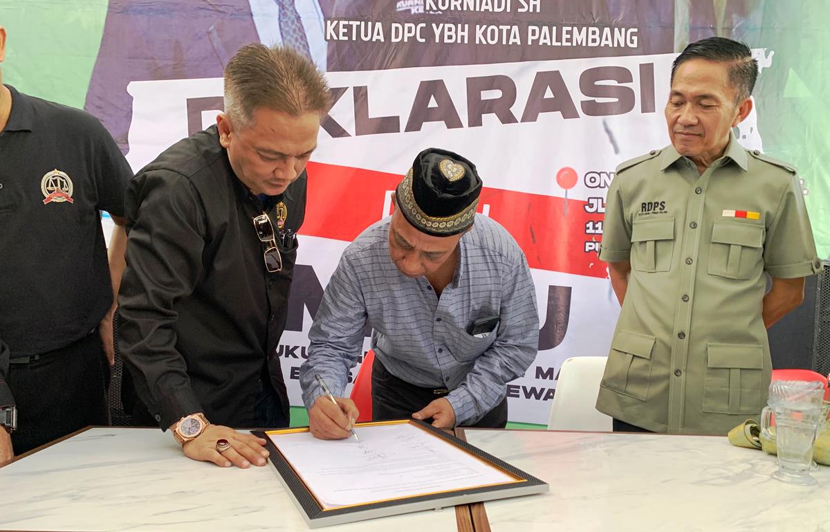 RDPS Siapkan Bantuan Hukum Gratis di Tiap Kelurahan dan Kecamatan Buat Warga tak Mampu di Palembang 