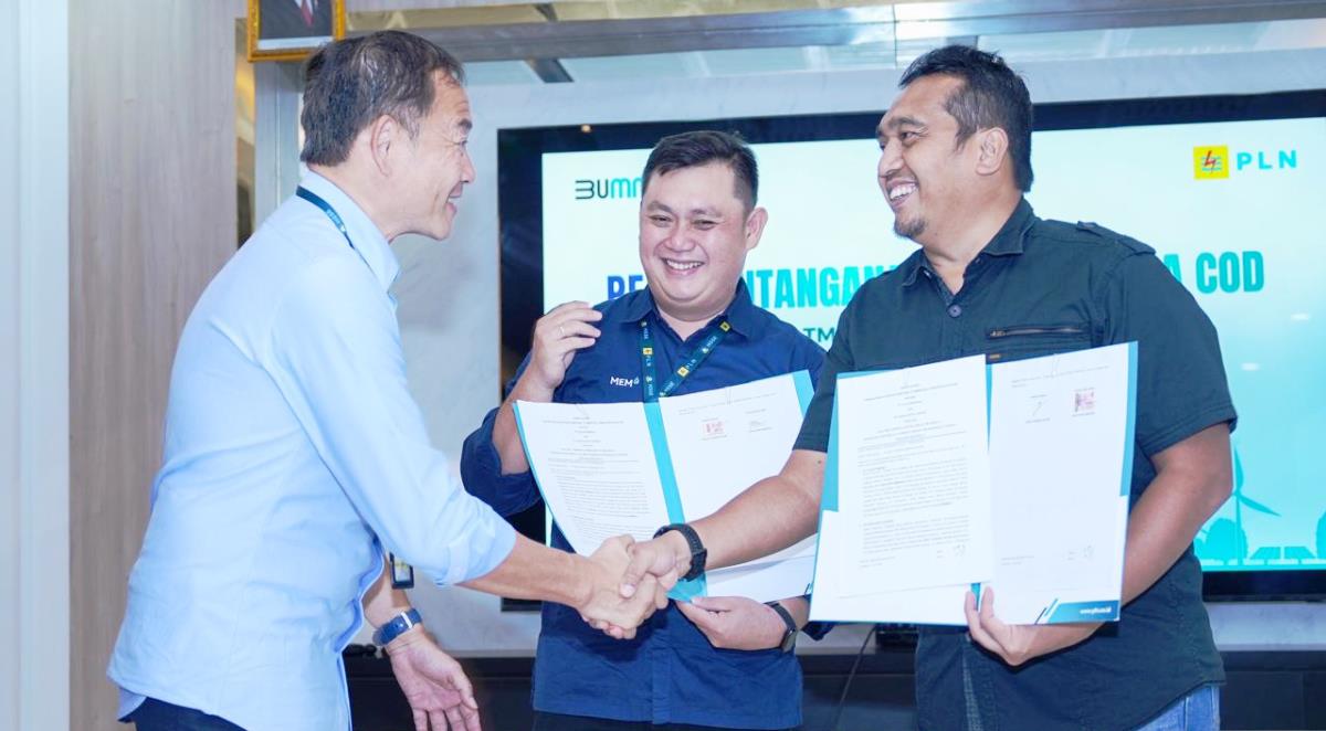 PLN UID S2JB dan PLTM Kanzy 3 Teken Berita Acara COD, Perkuat Komitmen Green Energy di Bengkulu