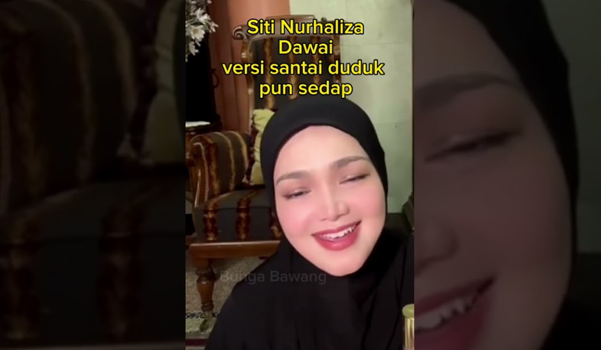 Demam 'Dawai' Fadhilah Intan Kian Menjadi, Siti Nurhaliza Ikutan Cover Lagu yang Kini Viral