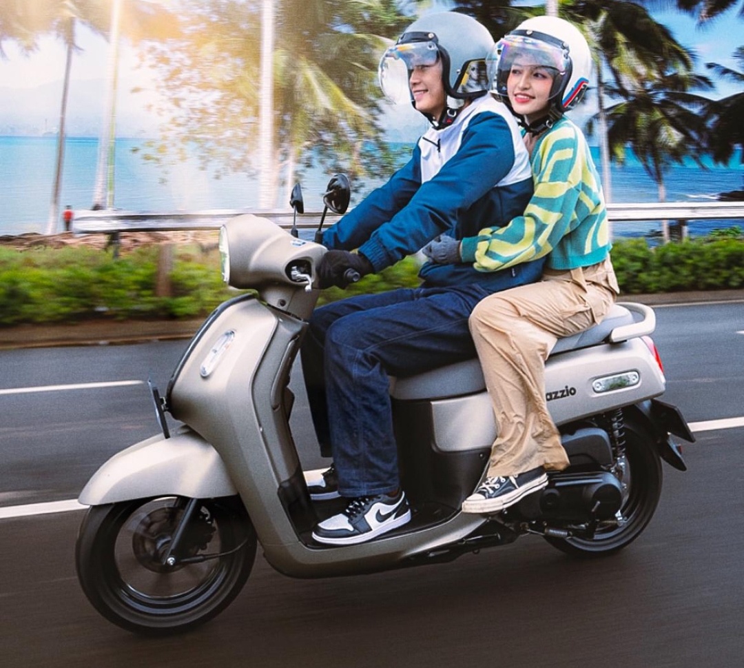 Deretan Alasan Konsumen Riding Nyaman Bikin Happy ala Yamaha Fazzio Hybrid-Connected