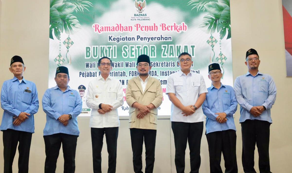 Target Tembus Rp 2 Miliar, Walikota Palembang Ajak ASN dan Masyarakat Optimalkan Zakat Melalui Baznas