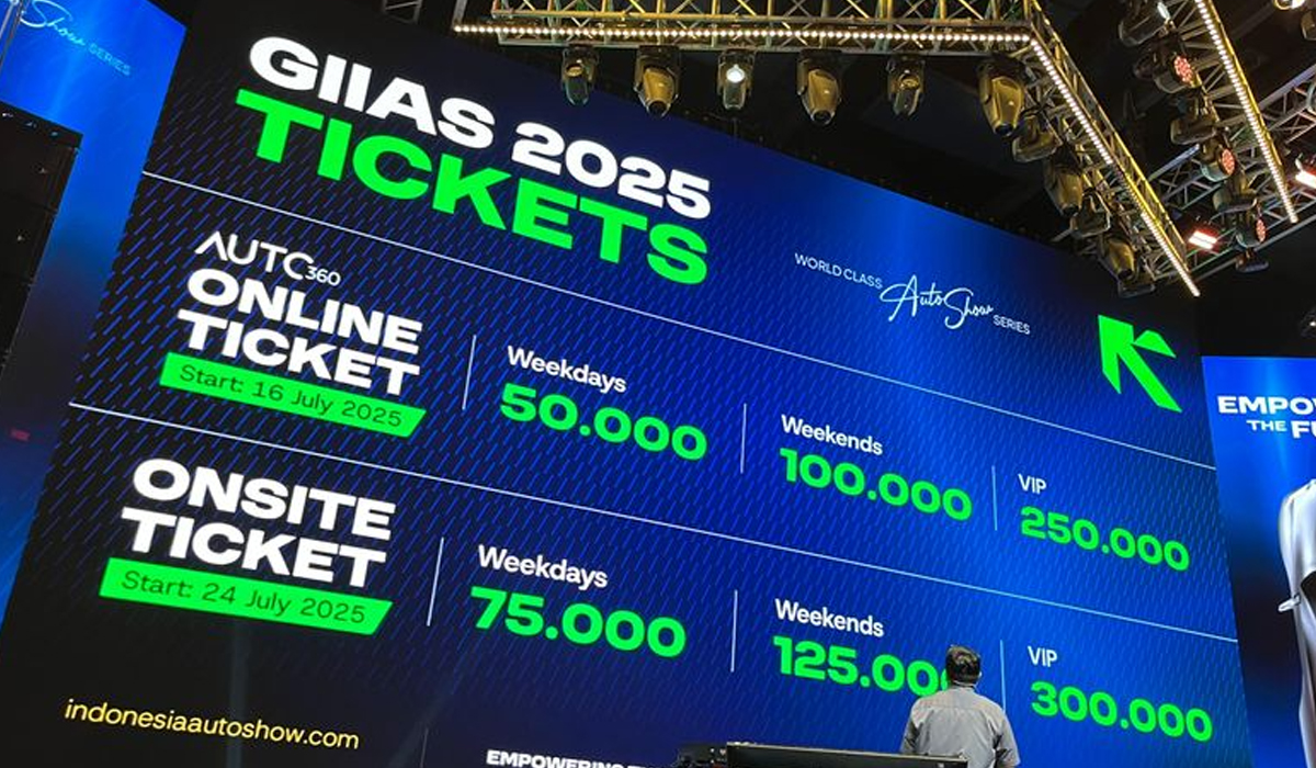 Buruan, Tiket GIIAS 2025 Dijual Lebih Awal, Harga Mulai Rp 50 Ribuan, Ini Cara Belinya 