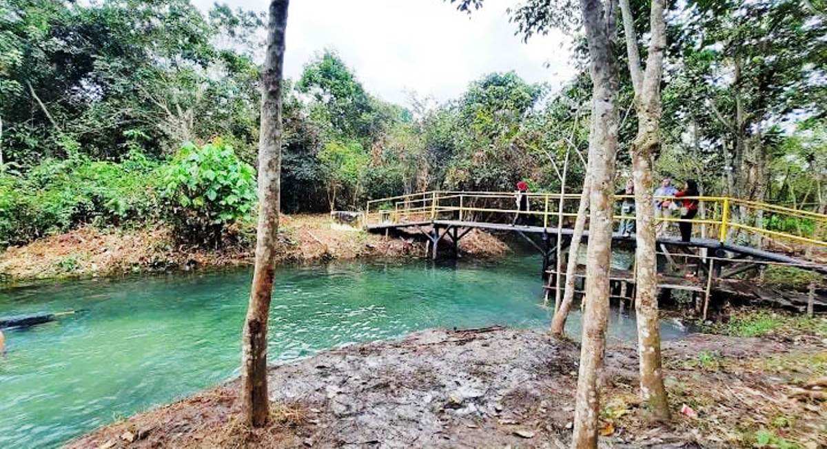 Pesona Alam Sungai Mengkuang, Surganya Pecinta Alam di Desa Jambu, Muara Enim