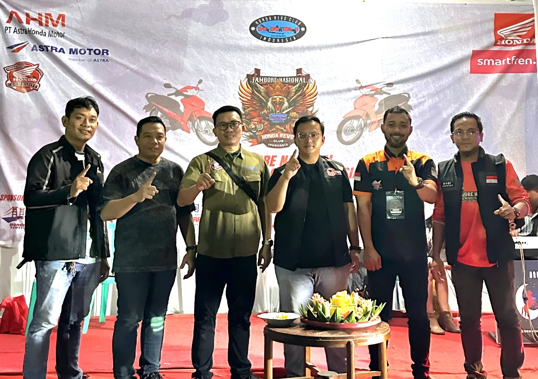 Ratusan Bikers Honda Revo Seluruh Indonesia Kumpul di Palembang, 2 Hari Gelar Jambore Nasional Revo 