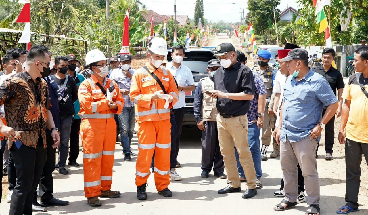   Semburan Gas Beracun di OKUT,  Warga Dihimbau Menjauh