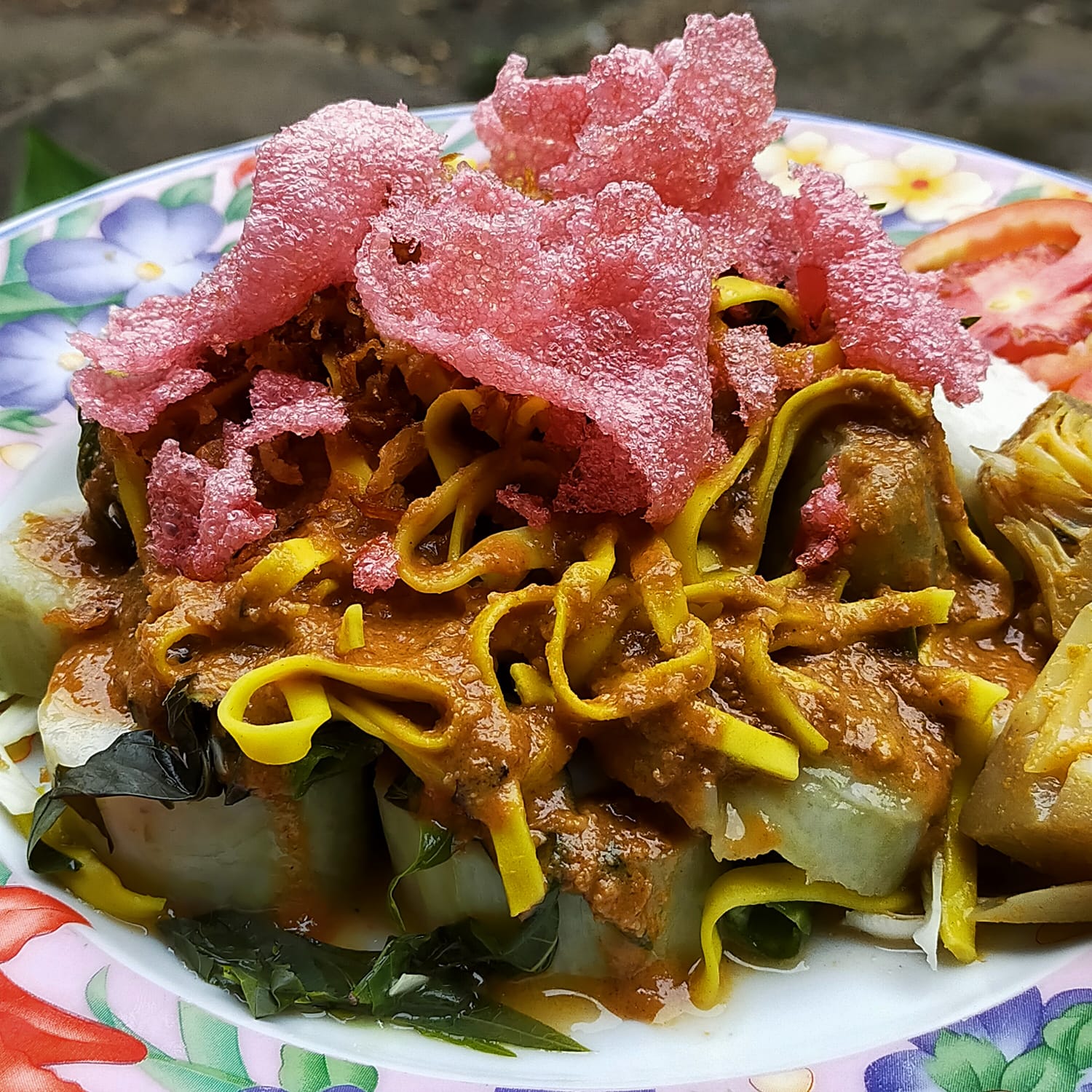 Maknyus, Lontong Pical Lintau ala Uni Denay, Gulai Nangka Saus Kuah Kacang