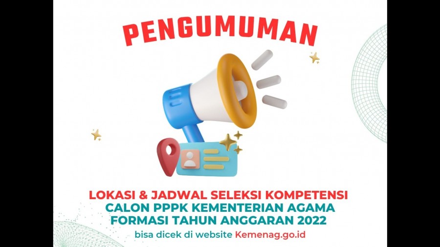 Seleksi Kompetensi 74 Ribu Calon PPPK Kemenag Mulai 17 Maret 2023, Ini Ketentuannya