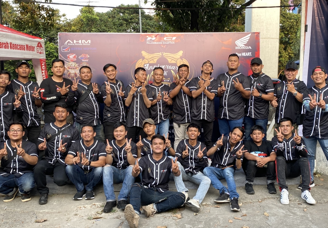 Gelar Mabar PCX, Astra Motor Sumsel Meriahkan Anniversary HPCI Palembang Ke-6