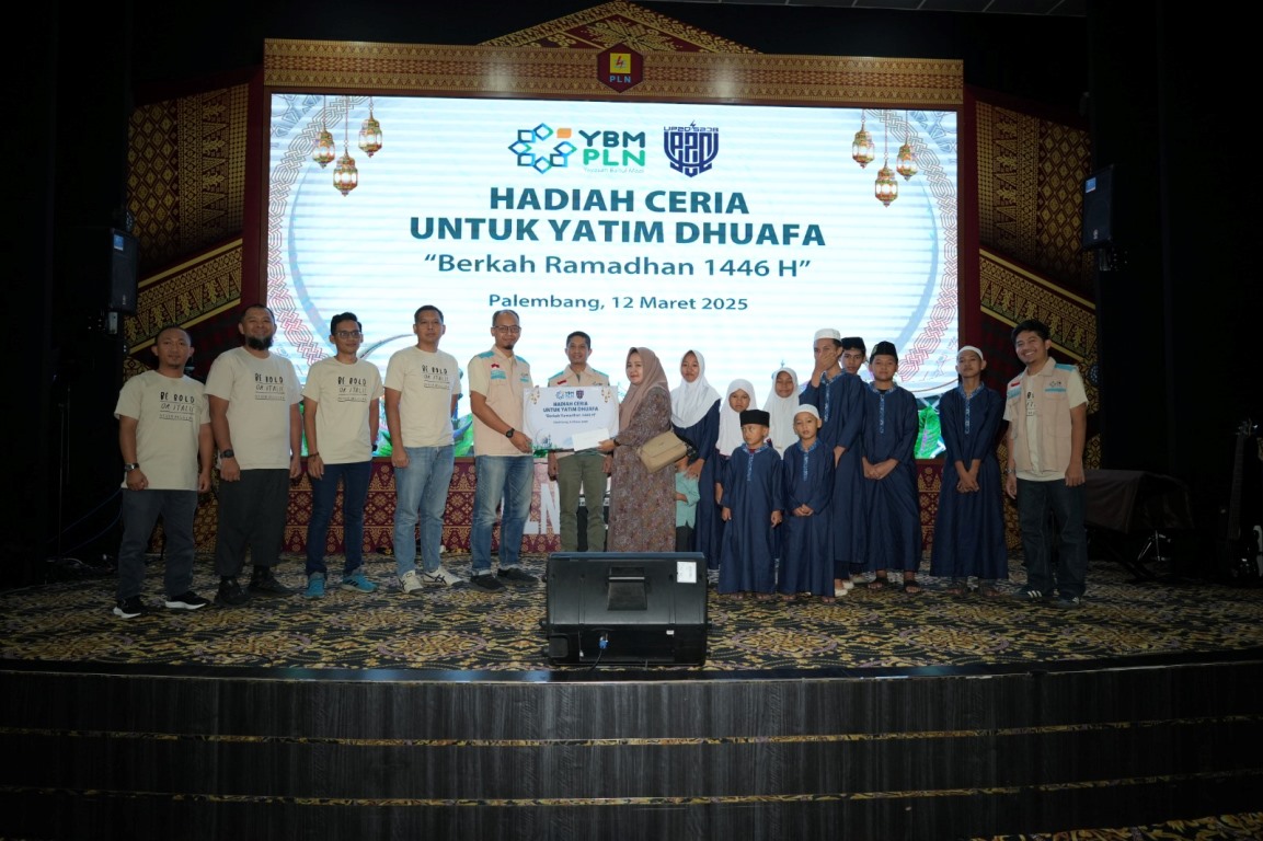 Sambut Bulan Suci Ramadhan PLN UP2D S2JB Berbagi Kebahagiaan dengan Anak Yatim dari Panti Asuhan Yunida Rizky