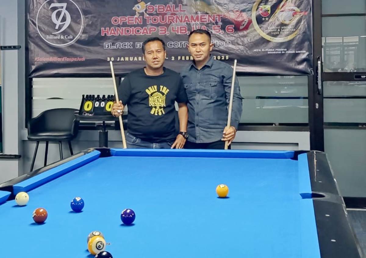 Seru, Nongki Sambil Main Biliar di 79 Billiard & Cafe, Kavaleri Black Baret Aja Gelar Turnamen di Sini