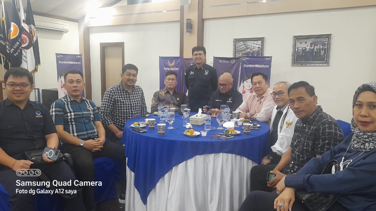 Silaturahmi Dengan Pengurus Baru DPW dan DPD Nasdem Lakukan Pertemuan 