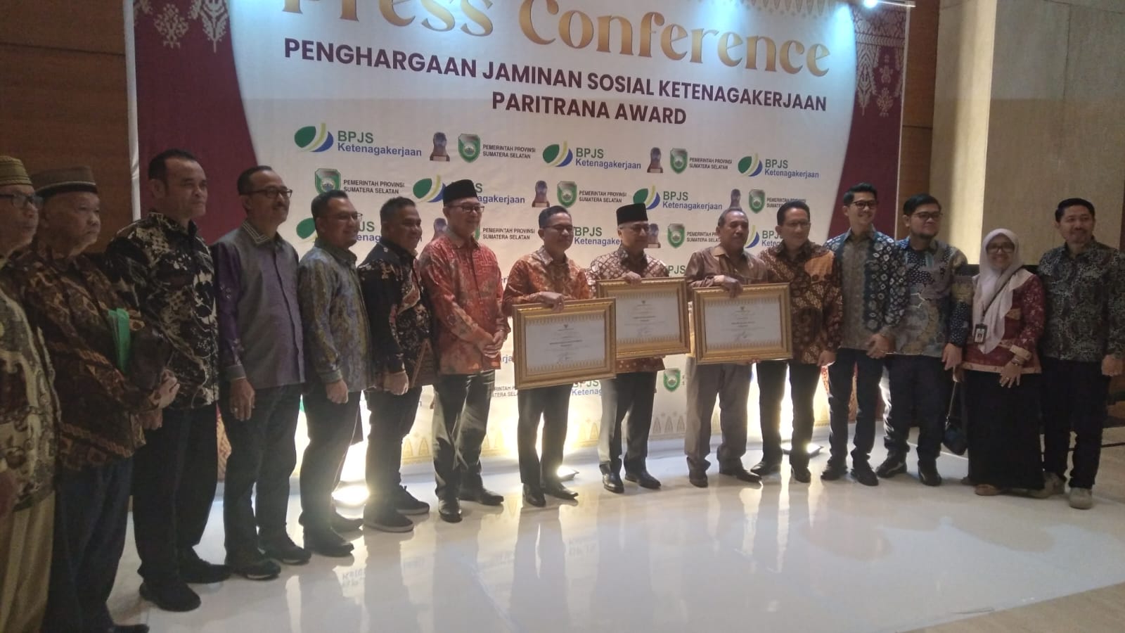 Kabupaten Muba Jadi Terbaik Pertama Anugerah Paritrana Award 2023, Jaminan Sosial Kategori Pemerintah Daerah