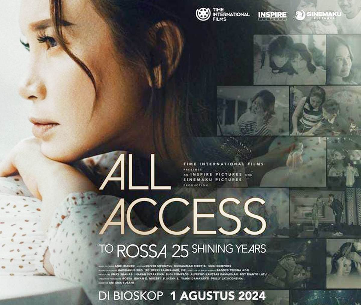 Hari Ini, 7 Agustus Meet & Greet All Access to Rossa 25 Shining Years di Palembang Indah Mall