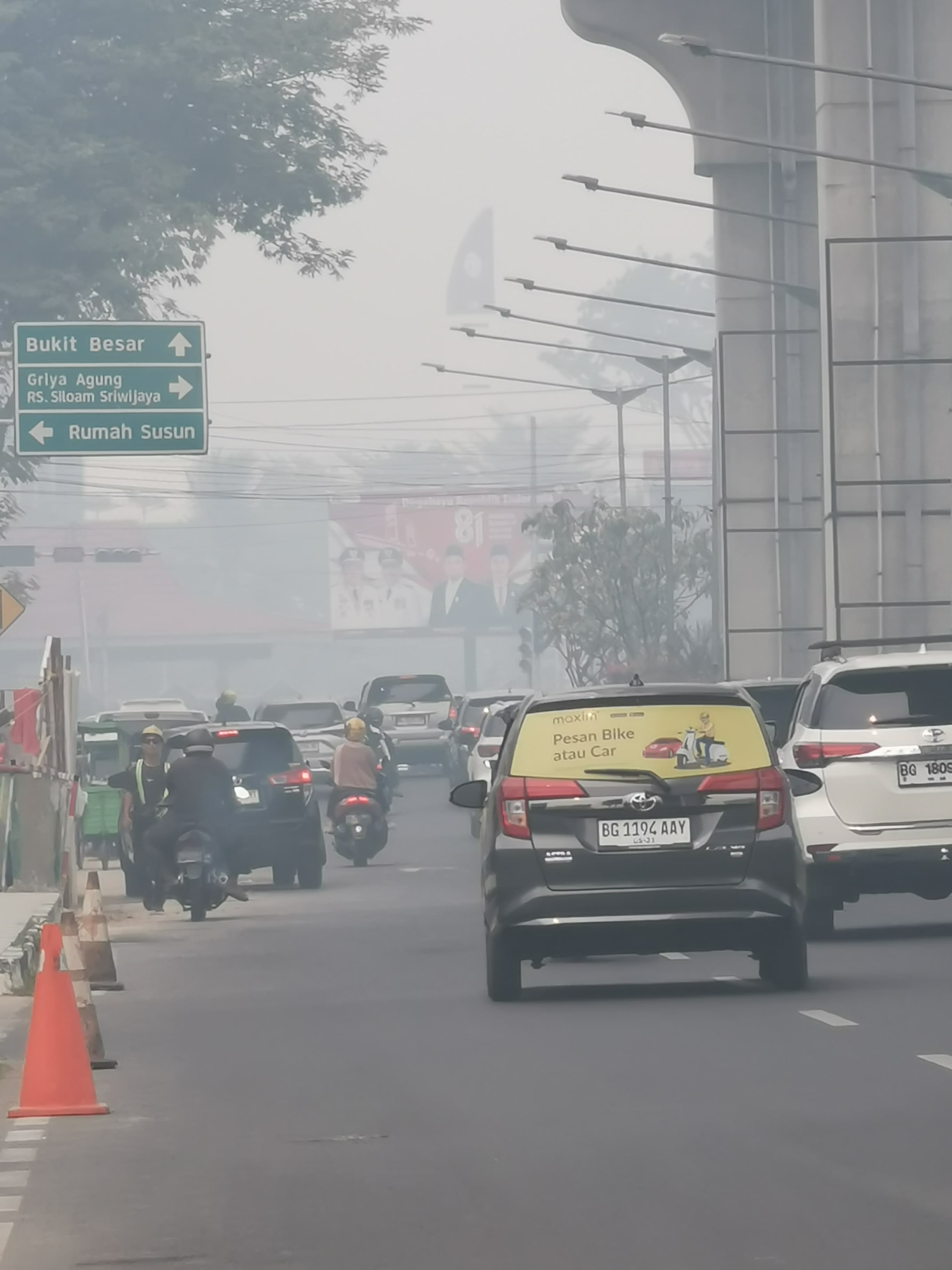 ISPU Palembang Tembus 282 Kategori Sangat Tidak Sehat, Sekolah Ada yang Terapkan PTM