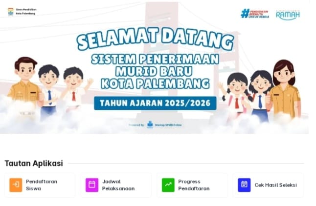 Cek Jadwal Pengumuman SPMB 2025 Tingkat SD dan SMP Negeri di Kota Palembang, Pantau Terus Link di Sini!