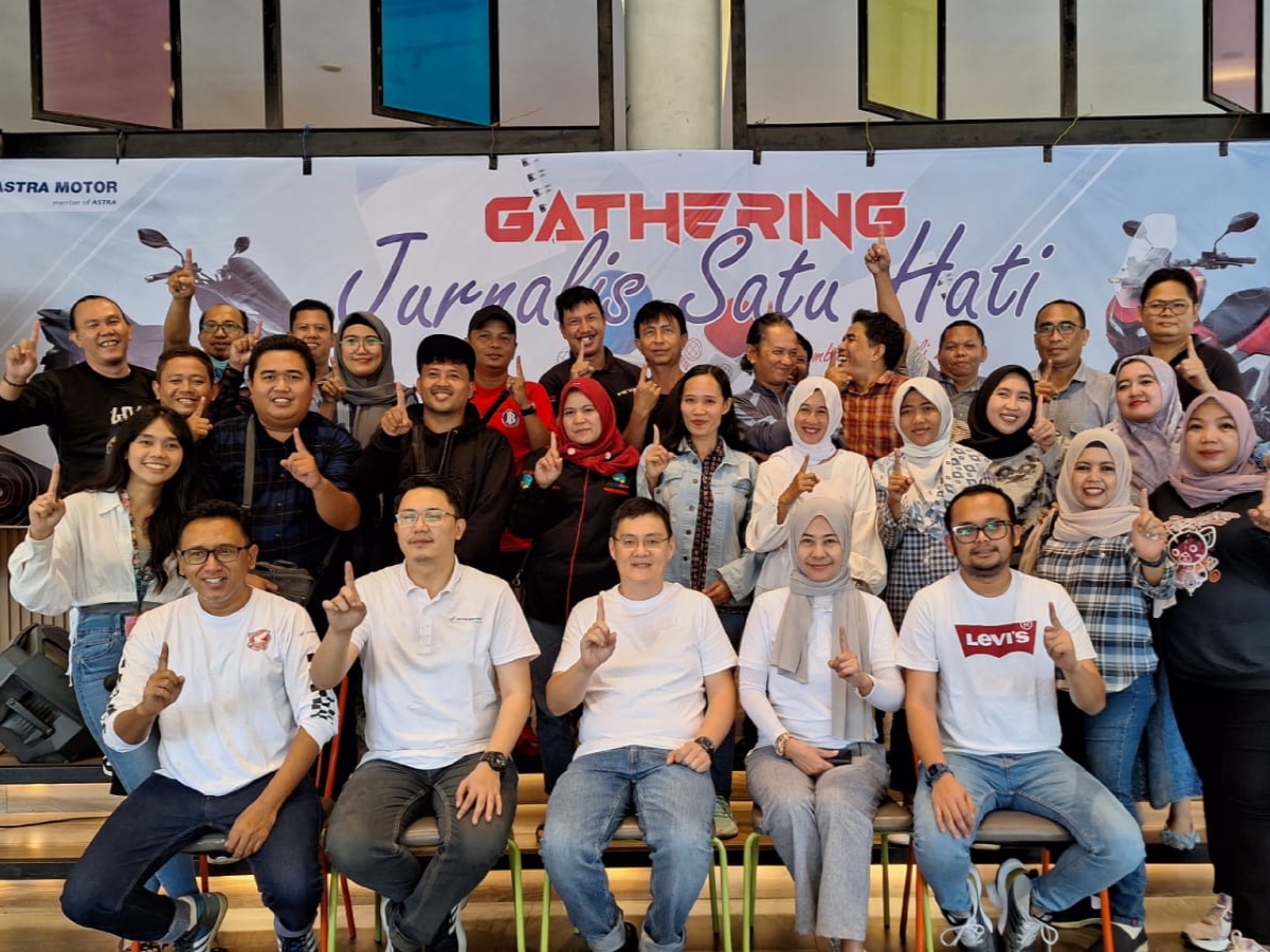 Perkenalan Manajemen Baru, Astra Motor Sumsel Gelar Media Gathering Bersama Jurnalis Satu Hati 