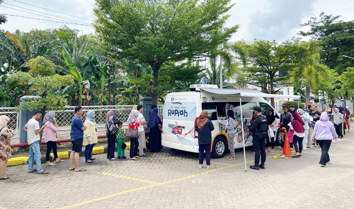 Dukung Semarak dan Cinta Rupiah, Stasiun Kertapati Menjadi Lokasi Penukaran Uang Rupiah