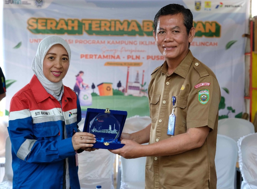 Kilang Pertamina Plaju Bersama BUMN di Palembang Dukung Kampung Sei Selincah Raih Proklim Lestari