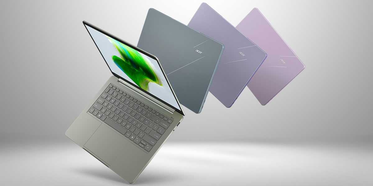 Acer Swift Air 14 AI Hadir dengan 4 Pilihan Warna, Desain Ultra-Ringan dan Daya Tahan Baterai Hingga 19 jam