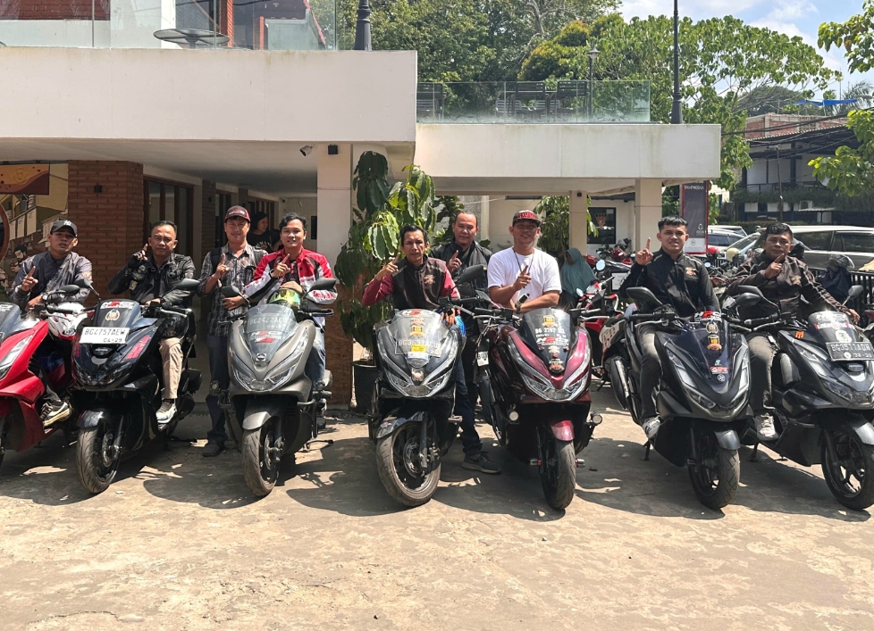 Plaju ke Kambang Iwak, Serunya City Rolling Naik PCX160 di Honda Premium Matic Day Astra Motor Sumsel