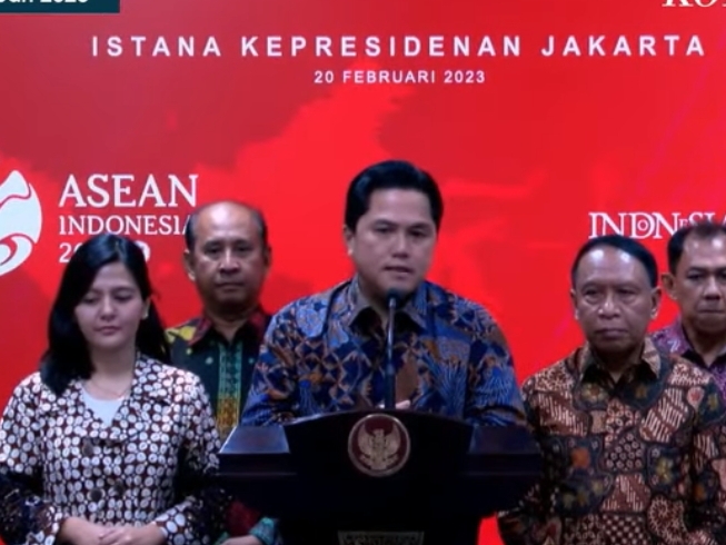 Jokowi Jadi Beking Erick Thohir Bongkar Mafia Sepak Bola 