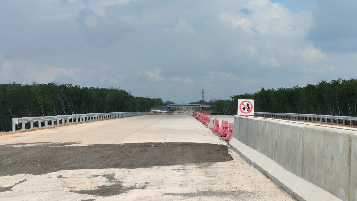 Pantauan Progres Jalan Tol KAPALBETUNG, Pulokerto-Musi Landas Tembus 2 Jam 